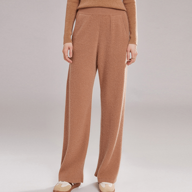 Haven - Cashmere Wool Wide - Leg Pants - Hilltop Nord