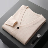 Daven – Wool Button - Up Cardigan - Hilltop Nord