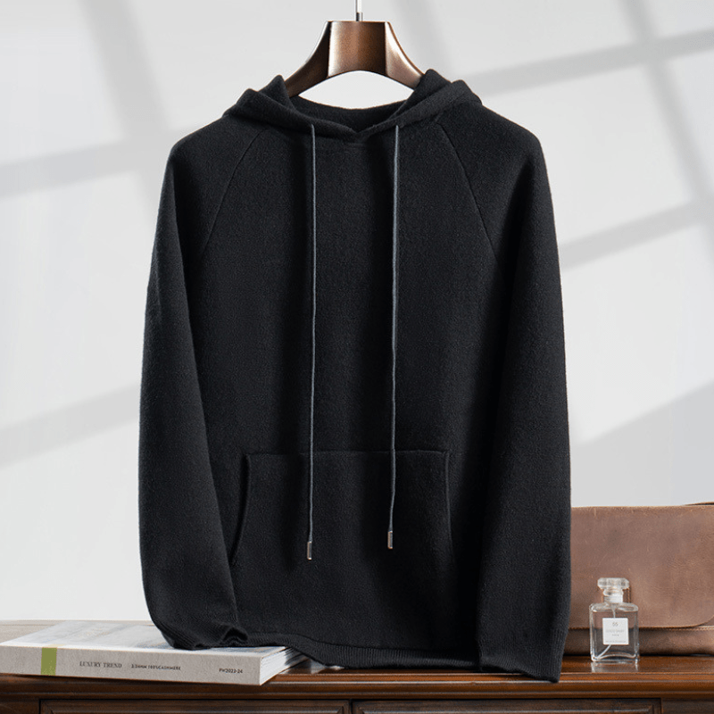 Nova – Cashmere Merino Hoodie - Hilltop Nord