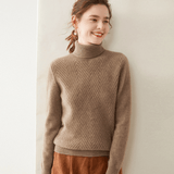 Arlo - Cashmere Wool Mock Neck Sweater - Hilltop Nord