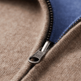 Atlas – Cashmere Wool Zip Hoodie - Hilltop Nord