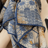 Orion - Printed Wool Scarf - Hilltop Nord