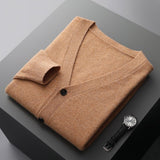 Daven – Wool Button - Up Cardigan - Hilltop Nord