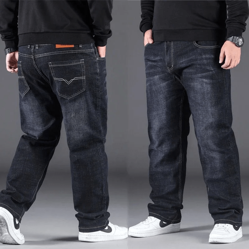 Relaxed Fit Stretch Jeans - Hilltop Nord