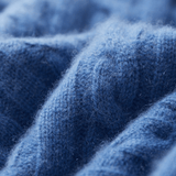 Bayridge - Cashmere Wool Cable Knit Hoodie - Hilltop Nord