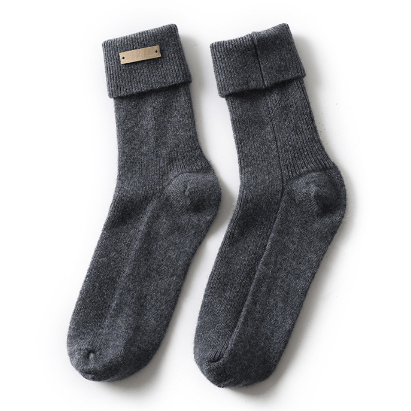 Brookline - Wool Crew Socks - Hilltop Nord