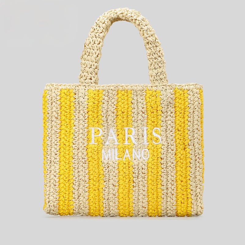 Tressa – Woven Tote Bag - Hilltop Nord