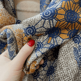 Orion - Printed Wool Scarf - Hilltop Nord