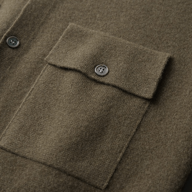 Hawthorne - Wool Button - Up Cardigan - Hilltop Nord