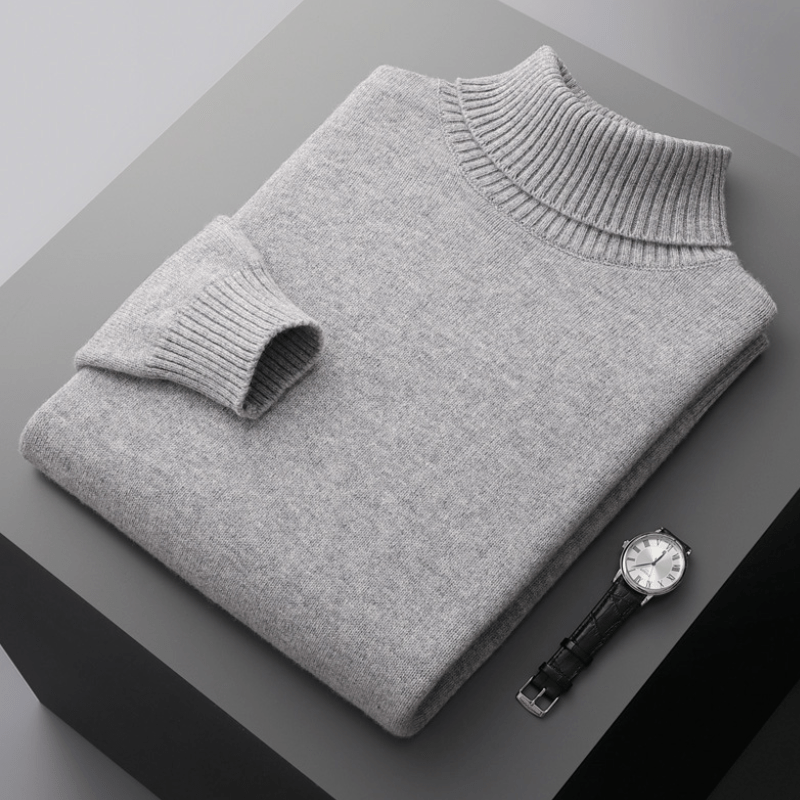 Glenfield - Wool Turtleneck Sweater - Hilltop Nord