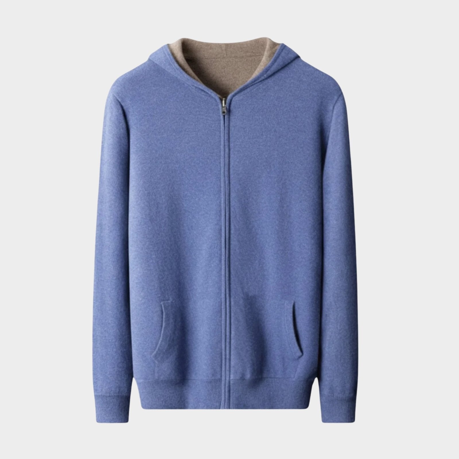 Atlas – Cashmere Wool Zip Hoodie - Hilltop Nord