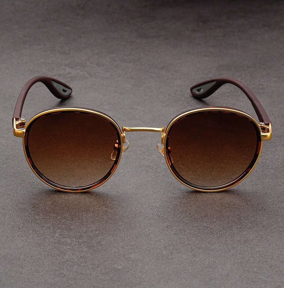 Luna - Round Frame Sunglasses - Hilltop Nord