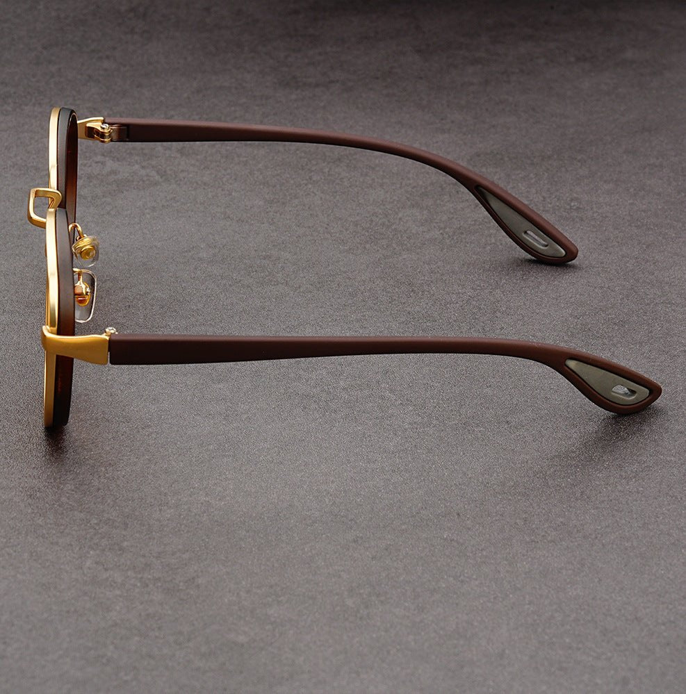 Luna - Round Frame Sunglasses - Hilltop Nord