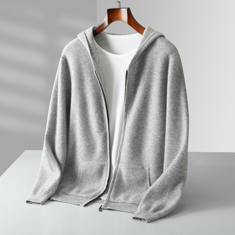 Horizon - Merino Pocket Zip Up - Hilltop Nord