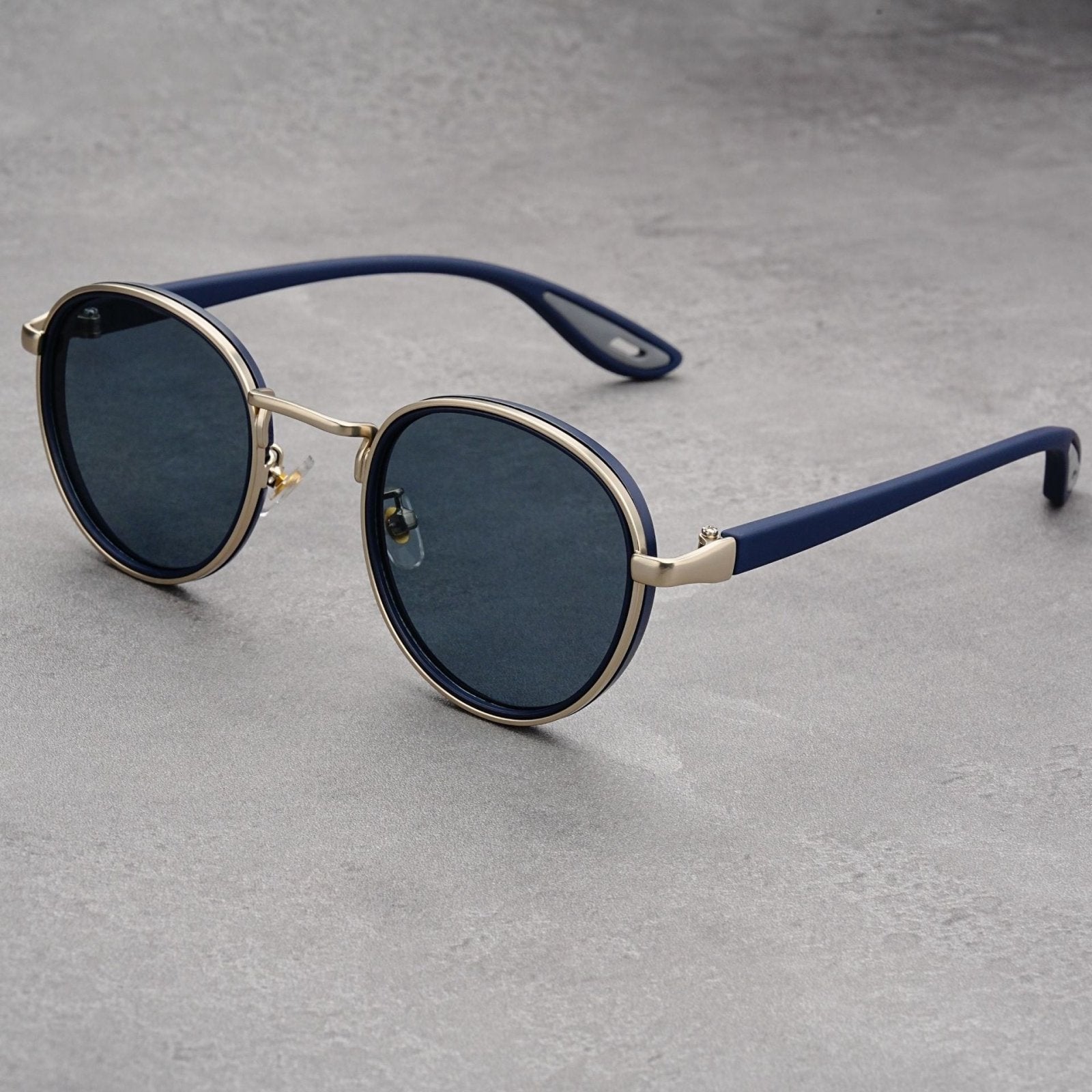 Luna - Round Frame Sunglasses - Hilltop Nord