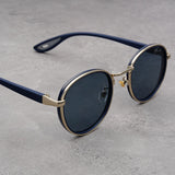 Luna - Round Frame Sunglasses - Hilltop Nord
