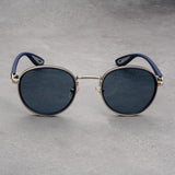 Luna - Round Frame Sunglasses - Hilltop Nord