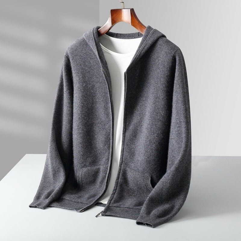 Horizon - Merino Pocket Zip Up - Hilltop Nord