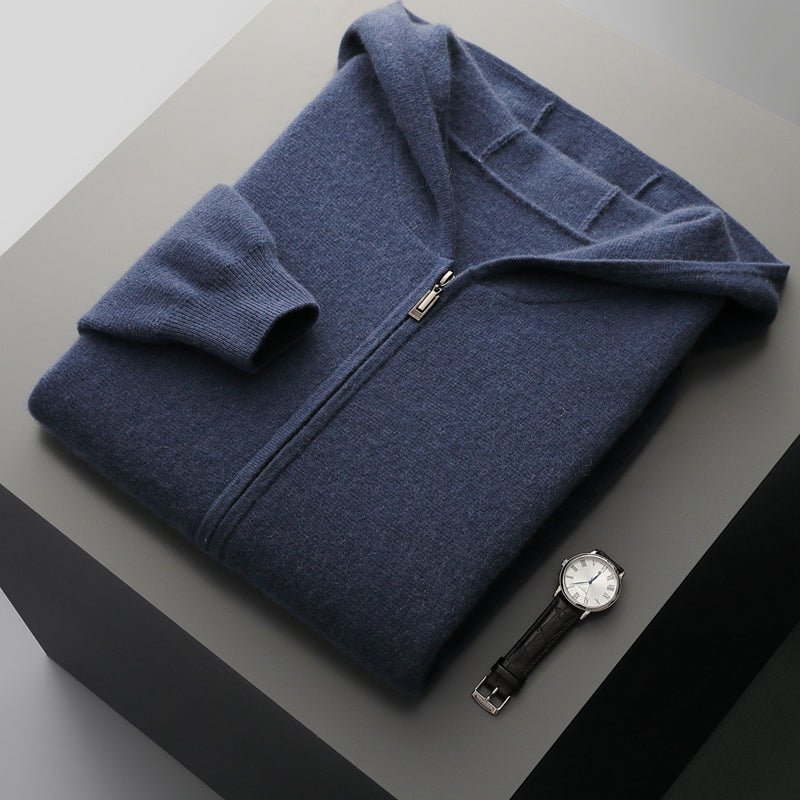 Horizon - Merino Pocket Zip Up - Hilltop Nord