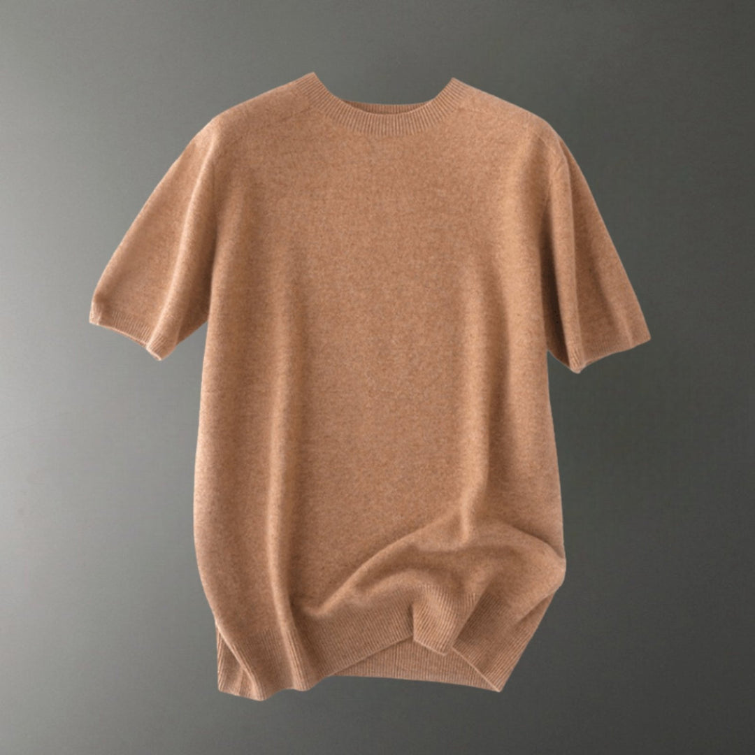 Milo – Wool Knit T-Shirt - Hilltop Nord