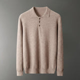 Theo – Wool Knit Polo - Hilltop Nord