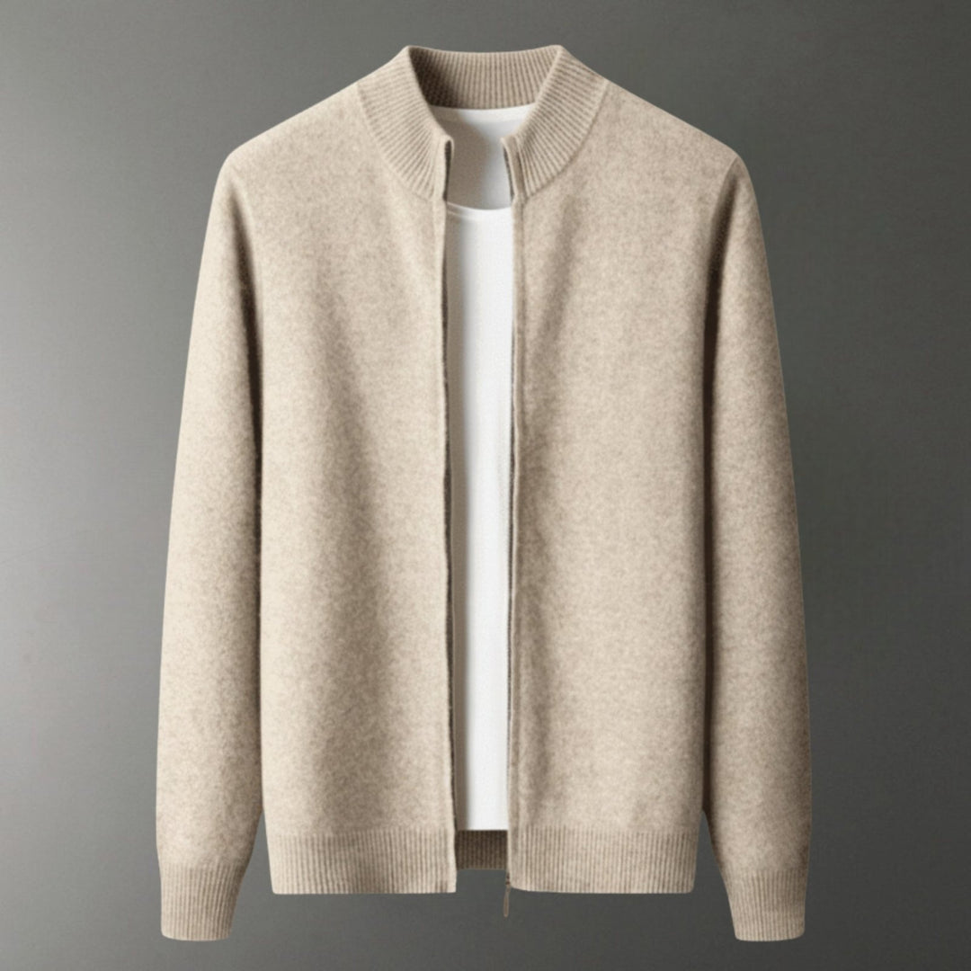 Ezra – Wool Zip - Up Jacket - Hilltop Nord