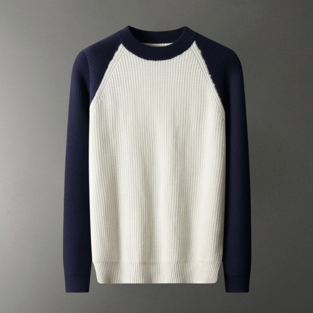 Harborline - Wool Raglan Sweater - Hilltop Nord