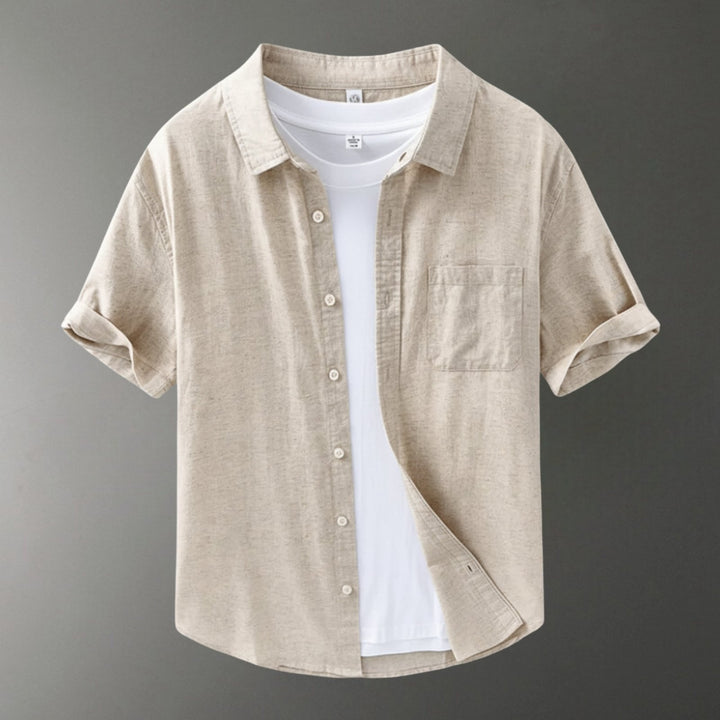 Coastline - Linen Short Sleeve - Hilltop Nord