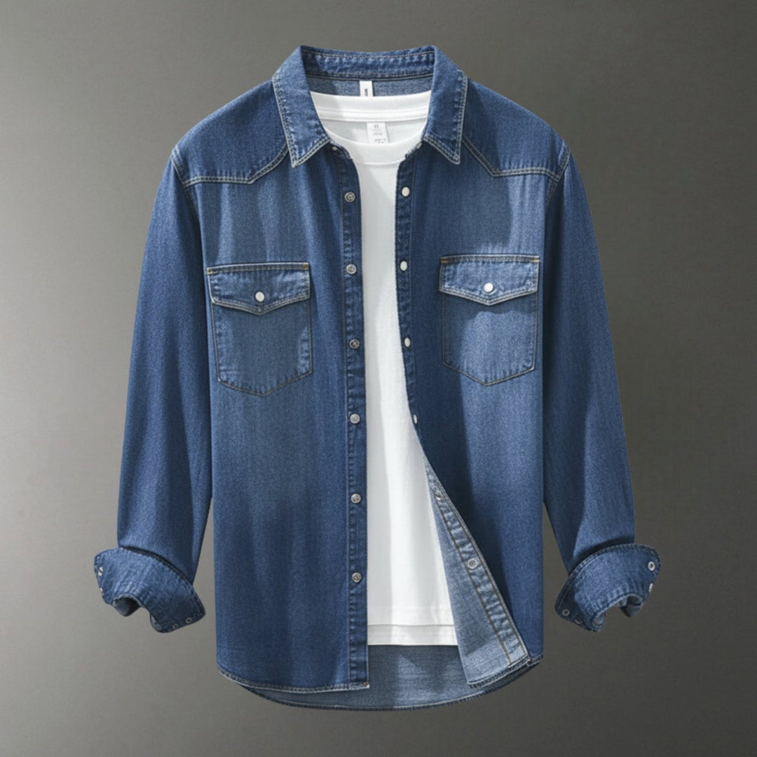 Ash – Denim Shirt - Hilltop Nord