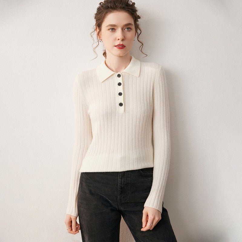 Alessandra – Cashmere Wool Sweater - Hilltop Nord