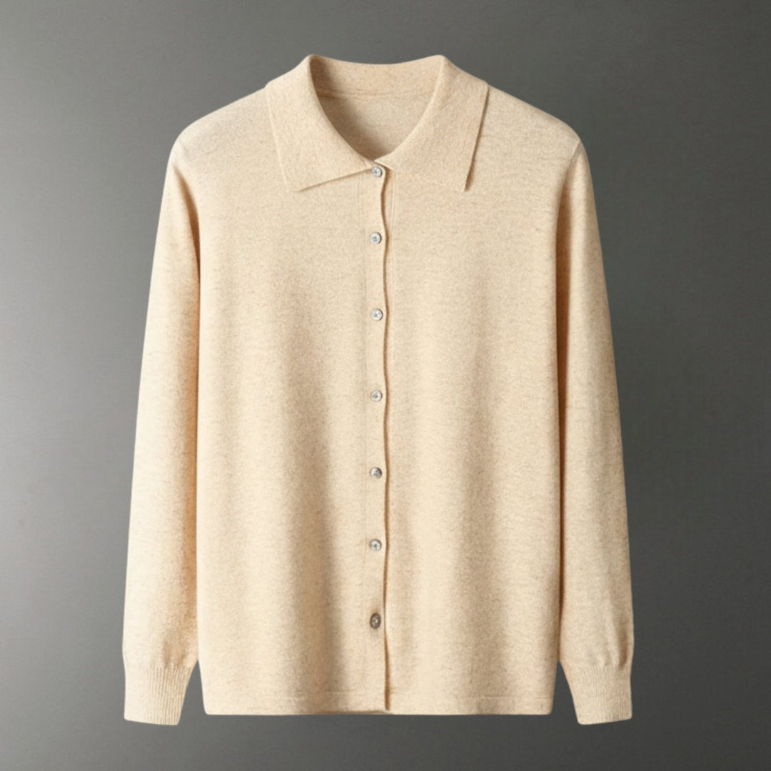 Sanford - Wool Button - Up Polo Cardigan - Hilltop Nord