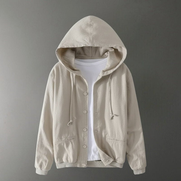 Haven - Ramie Hooded Jacket - Hilltop Nord