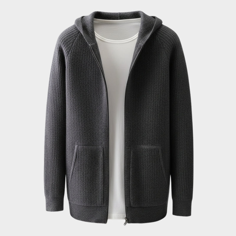 Alderway – Wool Zip Hoodie - Hilltop Nord