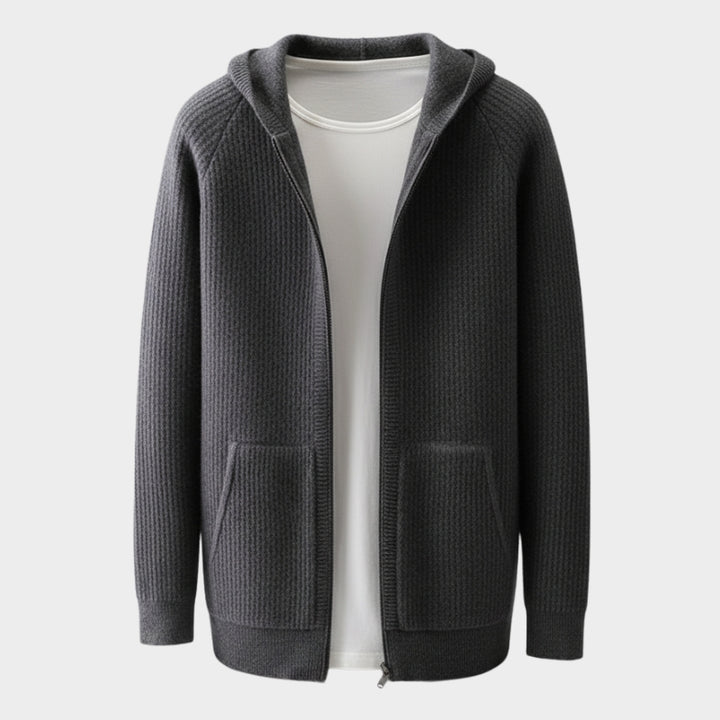 Alderway – Wool Zip Hoodie - Hilltop Nord