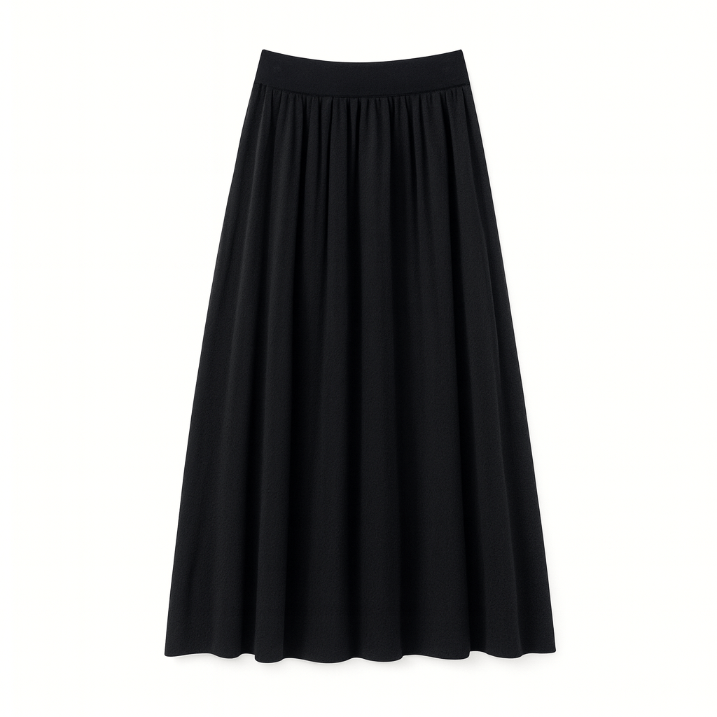 Hearthfold – Cashmere Wool Skirt - Hilltop Nord