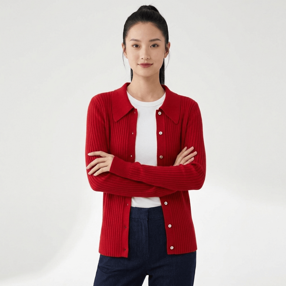 Driftfield – Cashmere Wool Cardigan - Hilltop Nord