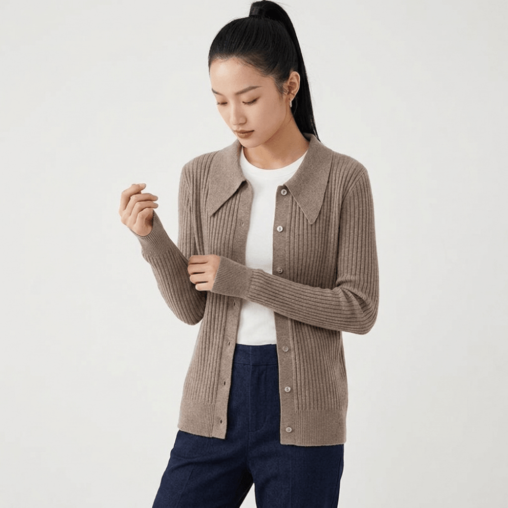 Driftfield – Cashmere Wool Cardigan - Hilltop Nord