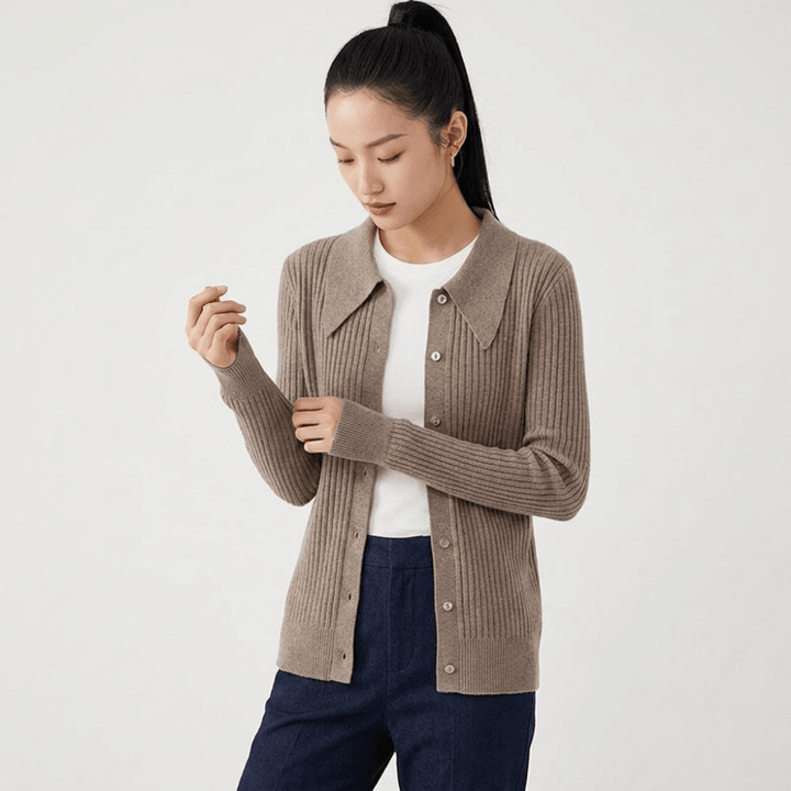 Driftfield – Cashmere Wool Cardigan - Hilltop Nord
