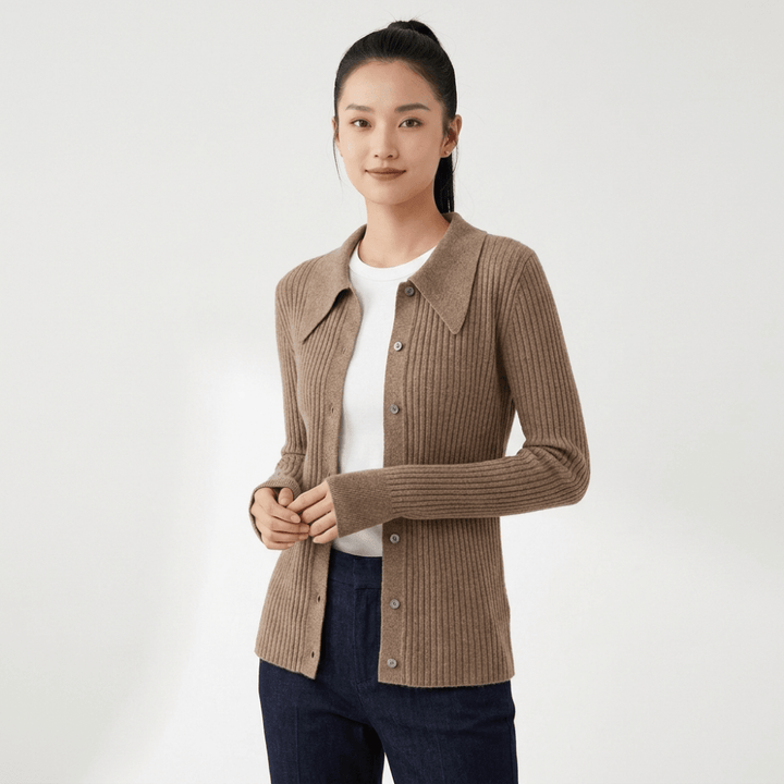 Driftfield – Cashmere Wool Cardigan - Hilltop Nord