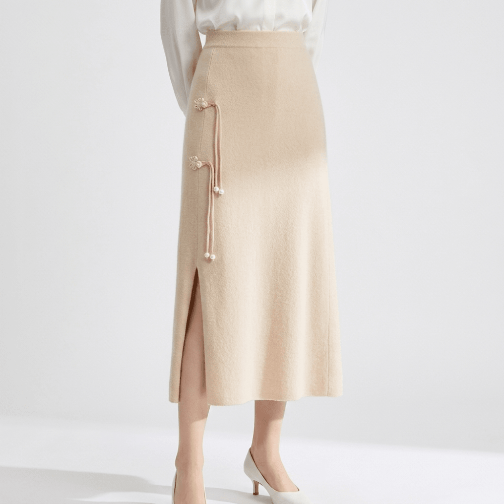 Willowpath – Cashmere Wool Skirt - Hilltop Nord
