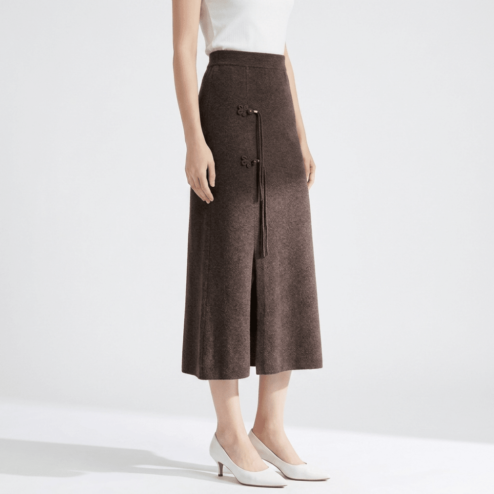 Willowpath – Cashmere Wool Skirt - Hilltop Nord