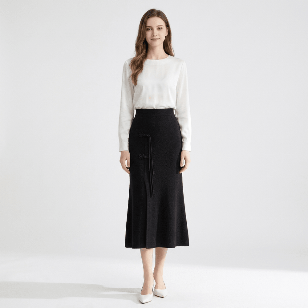 Willowpath – Cashmere Wool Skirt - Hilltop Nord