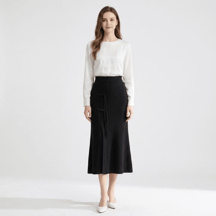 Willowpath – Cashmere Wool Skirt - Hilltop Nord