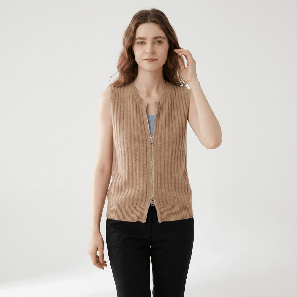 Valehaven – Cashmere Wool Vest - Hilltop Nord