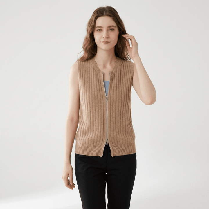 Valehaven – Cashmere Wool Vest - Hilltop Nord