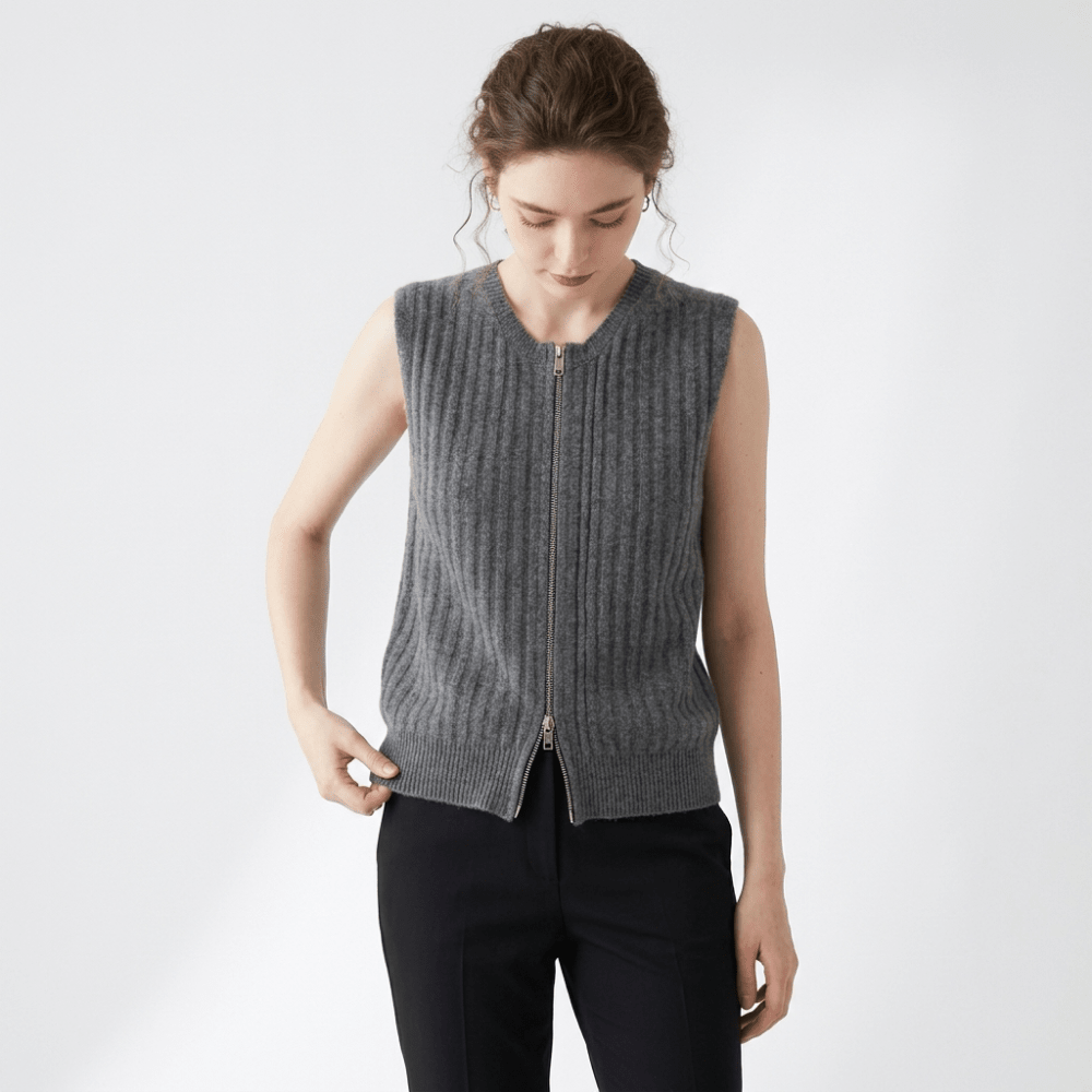 Valehaven – Cashmere Wool Vest - Hilltop Nord