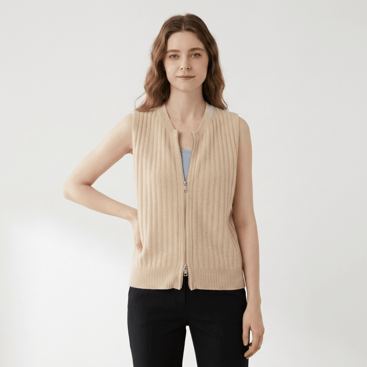Valehaven – Cashmere Wool Vest - Hilltop Nord