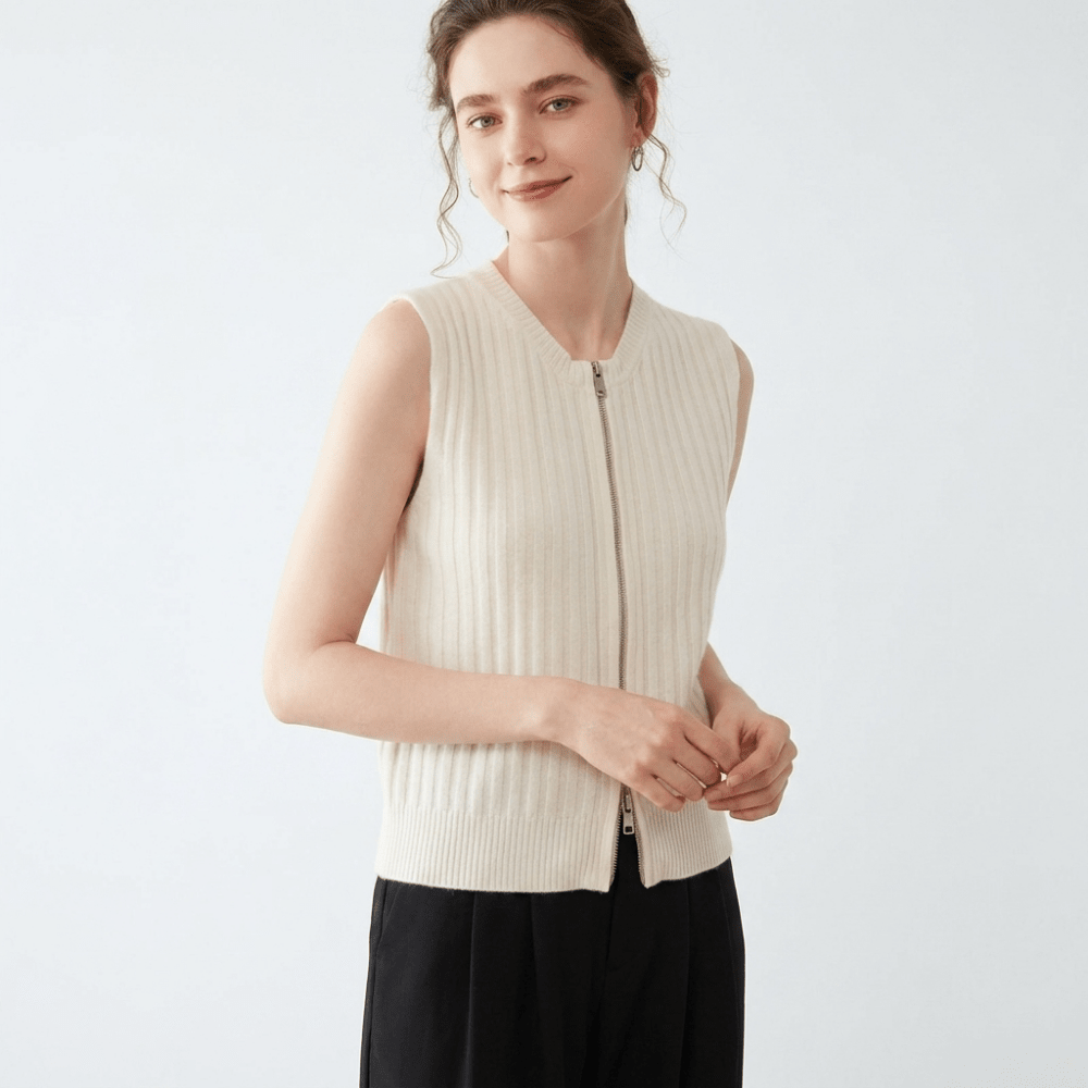 Valehaven – Cashmere Wool Vest - Hilltop Nord