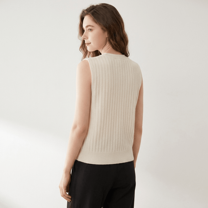 Valehaven – Cashmere Wool Vest - Hilltop Nord