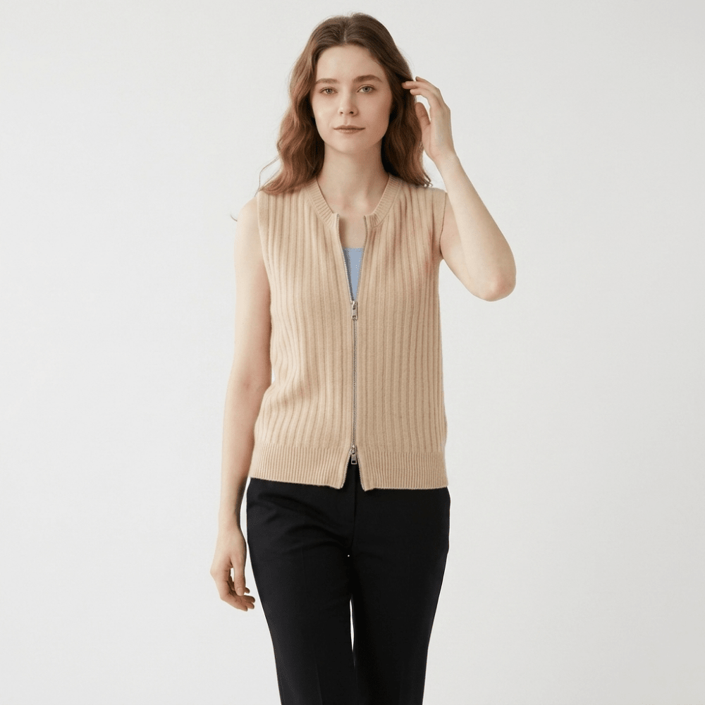 Valehaven – Cashmere Wool Vest - Hilltop Nord